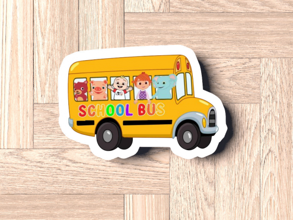School Bus Cookie Cutter Cocomelon 