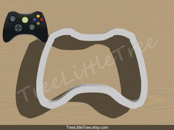 Xbox Controller Cookie Cutter. Gaming Cookie Cutter | TreeLittleTree Xbox Controller Cookie Cutter. Gaming Cookie Cutter | TreeLittleTree