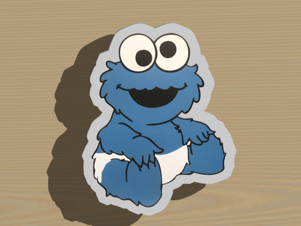 Baby Cookie Monster Cookie Cutter. Cartoon Cookie Cutter. Sesame Street  Cookie Cutter | TreeLittleTree