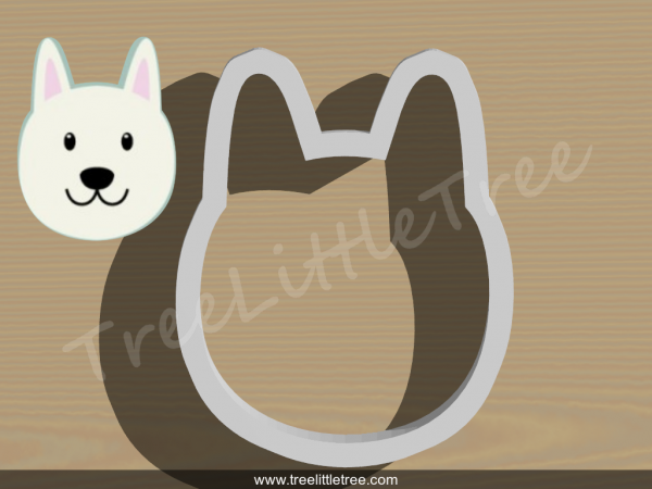 samoyed cookie cutter