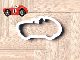 Vintage Race Car Cookie Cutter. Car Cookie Cutter. Birthday Cookie