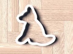 Sitting Dog Cookie Cutter