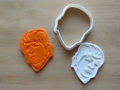 Donald Trump Cookie Cutter and Stamp Set