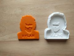 Bob Dylan Cookie Cutter and Stamp Set