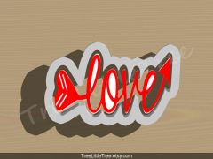 Aim For Love Cookie Cutter
