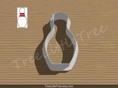 Bowling Pin Cookie Cutter