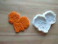 Vulpix Cookie Cutter and Stamp Set