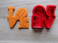 Love Cookie Cutter and Stamp Set