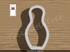 Bowling Pin Cookie Cutter
