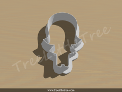 Ruler Plaque Cookie Cutter. 