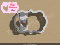 Cute Heart Style 2 Cookie Cutter