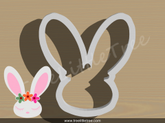Bunny in Egg Cookie Cutter
