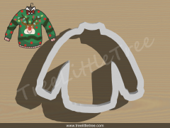 Christmas Sweater Cookie Cutter
