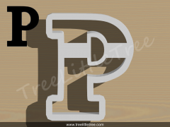 Greek Letter Pi Cookie Cutter.