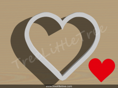 Cute Heart Style 1 Cookie Cutter