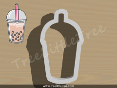 Frappe Iced Cap Cookie Cutter