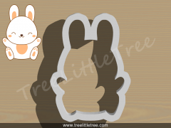 Bunny Pop Cookie Cutter