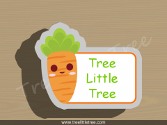 Bunny in Carrot Pot Cookie Cutter