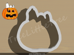 Mickey Pumpkin Plaque Cookie Cutter. 
