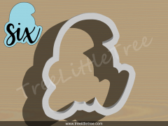 Lettered Number Five Cookie Cutter