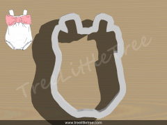 Baby Girl Onesie Style 1 Cookie Cutter