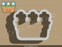 Cactus Family Cookie Cutter