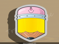 Apple Ruler Plaque Cookie Cutter.