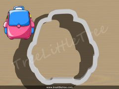 Pencil Notepad Plaque Cookie Cutter.