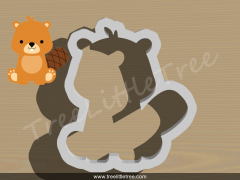 Baby Bear Cookie Cutter. 