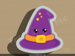 Witch Hat Cookie Cutter.