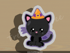 Cute Witch Hat Cookie Cutter.