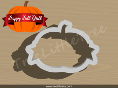 Mickey Pumpkin Plaque Cookie Cutter. 