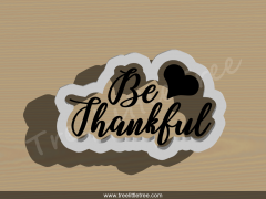 Thankful Pumpkin Cookie Cutter. 