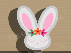 Bunny in Egg Cookie Cutter