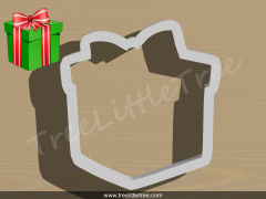 Christmas Squirrel Cookie Cutter