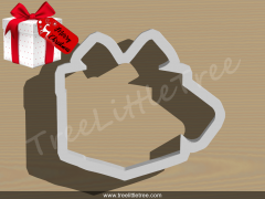 Gift Box Stack Cookie Cutter