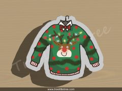 Christmas Sweater Cookie Cutter