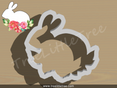 Bunny Head Cookie Cutter