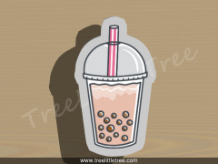 Frappe Iced Cap Cookie Cutter
