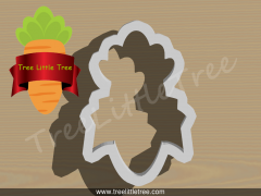 Carrot Plaque Cookie Cutter.