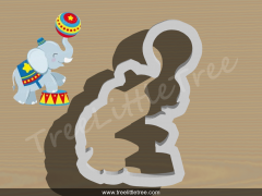 Circus Elephant Cookie Cutter