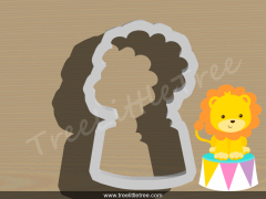 Circus Elephant With Ball Cookie Cutter