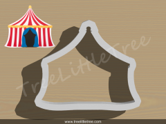 Circus Sea Lion Cookie Cutter