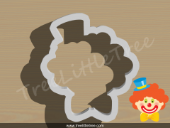Circus Tiger Cookie Cutter