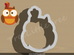 Floral Pumpkin Cookie Cutter.