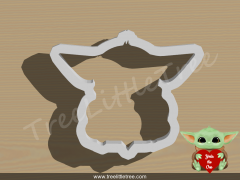 Yoda One For Me Cookie Cutter