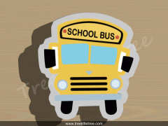 School Bus Cookie Cutter