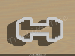 Bowling Pin Cookie Cutter
