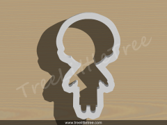 Girl Cookie Cutter.