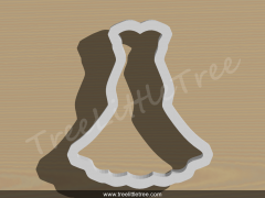 Wedding Dress Style 9 Cookie Cutter